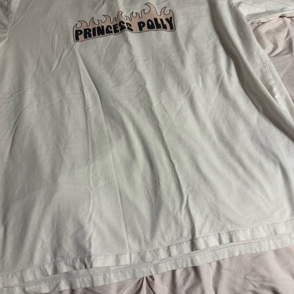 Princess Polly White Graphic Tee - Picture 2 of 9